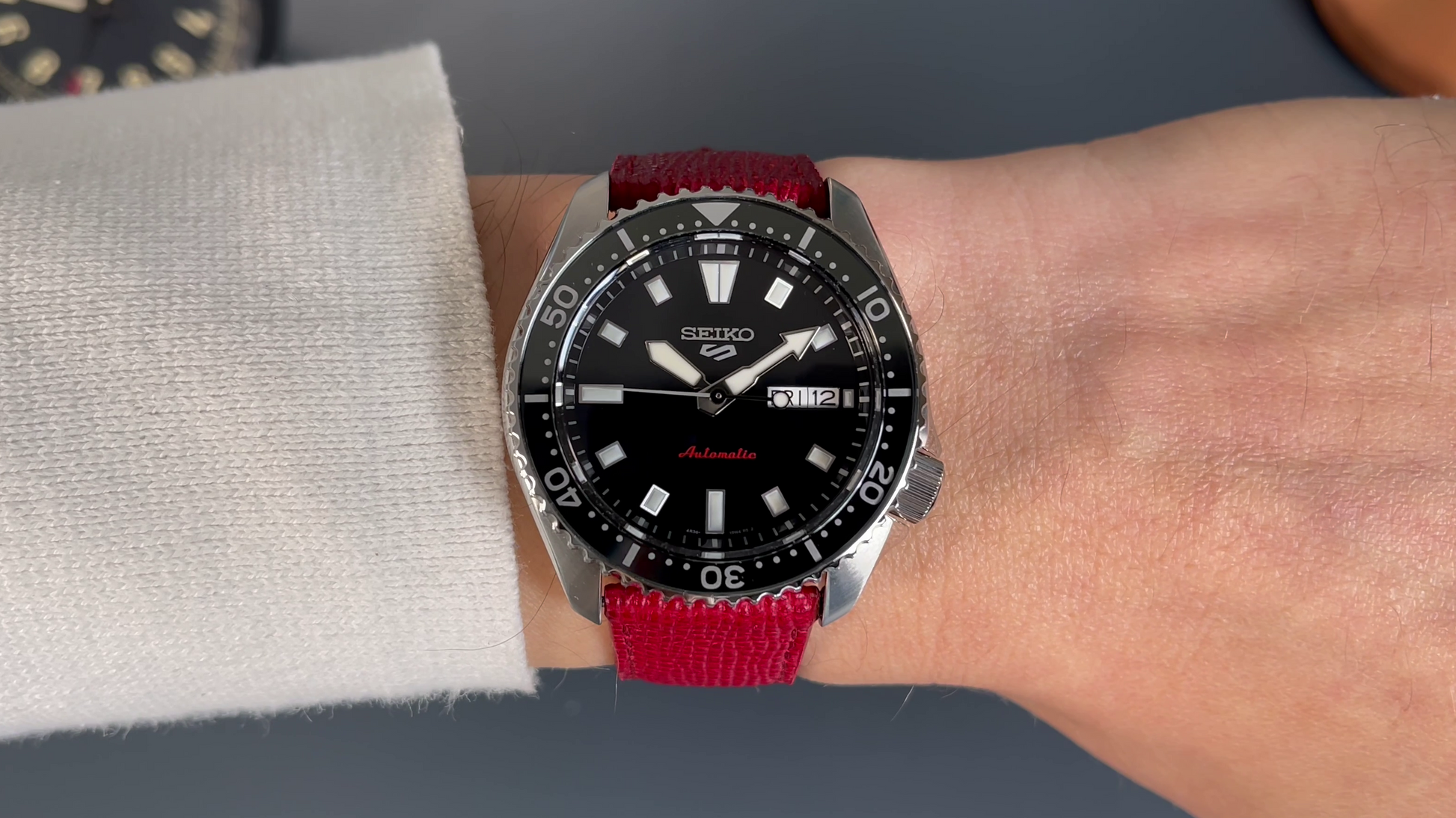 Seiko 5 Sports SRPL85K1-“Yami”(闇 ) – Japanese Microbrands Seiko 5 Sports SRPL85K1-“Yami”(闇 ) – Japanese Microbrands