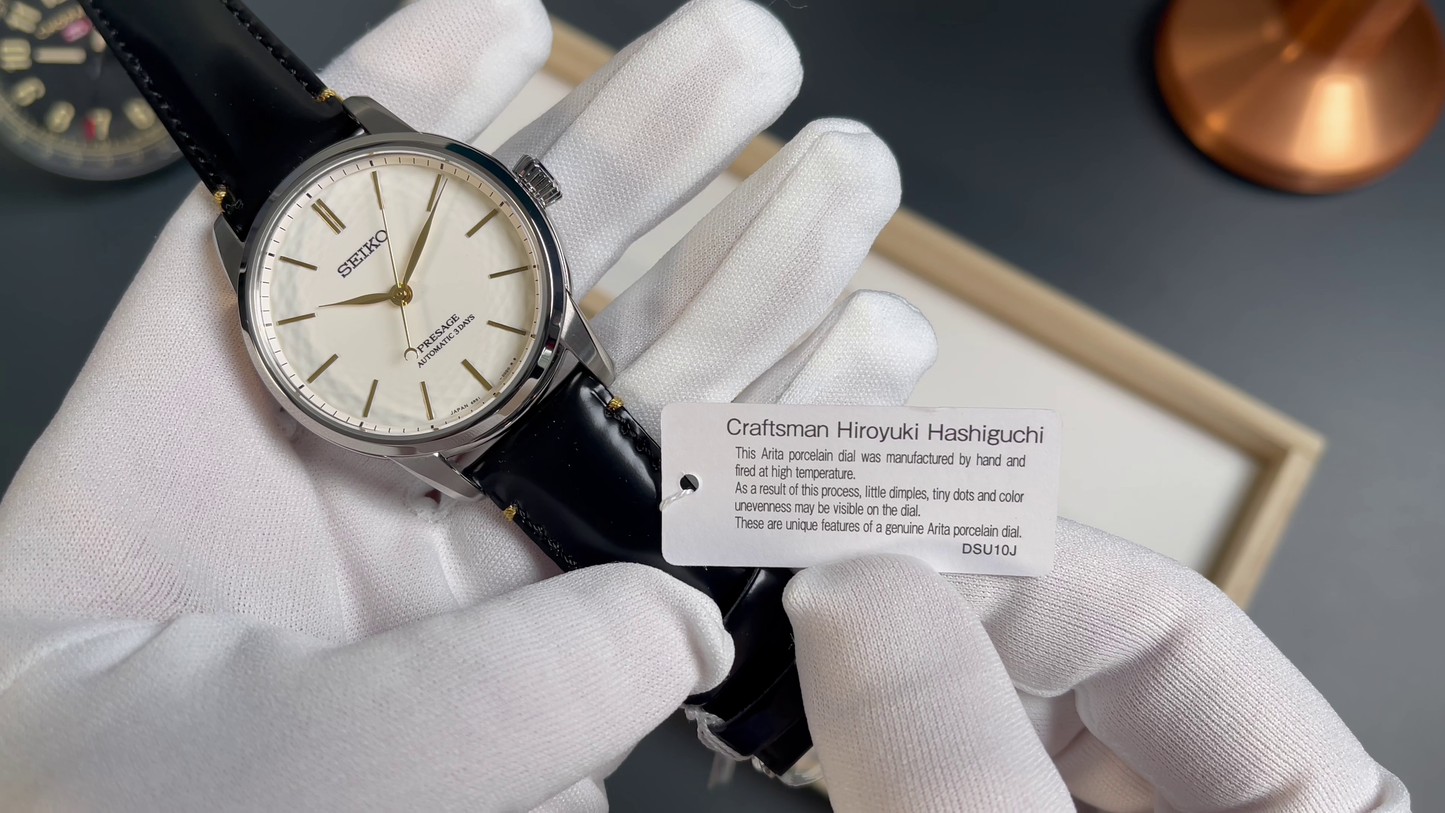 Seiko Presage SPB497J1 Arita Porcelain – Limited Edition – Set inkl. Zusatzarmband