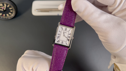 Seiko SWR103P1 – Tank Lila - Japanese Microbrands Edition