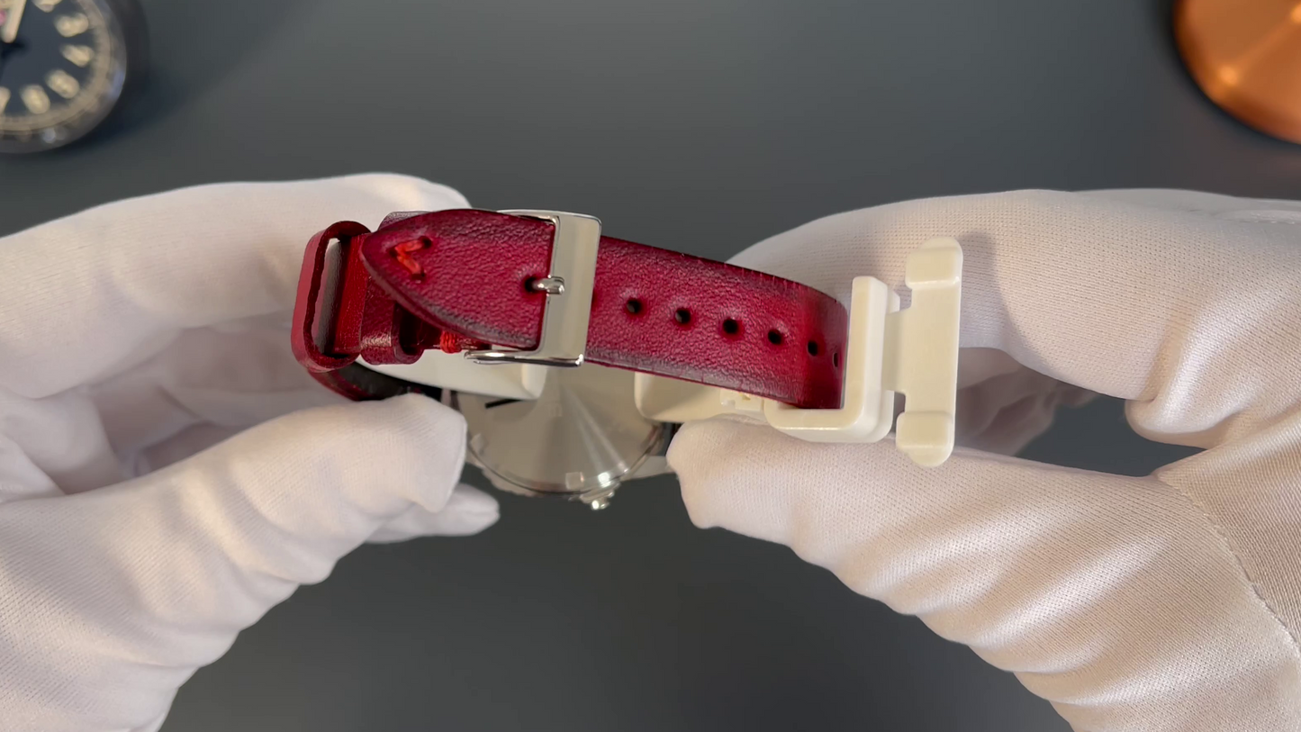 SEIKO SMGG19P1 Digital Chronograph - EINZELSTÜCK Set inkl. Lederarmband