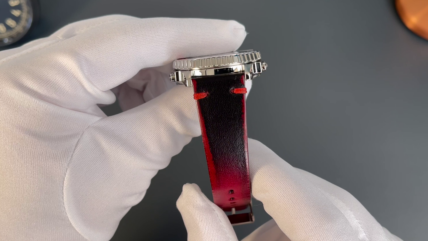 SEIKO SMGG19P1 Digital Chronograph - EINZELSTÜCK Set inkl. Lederarmband