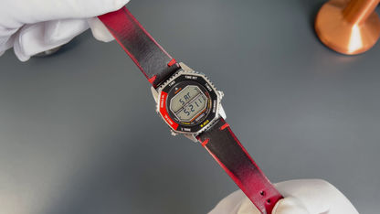 SEIKO SMGG19P1 Digital Chronograph - EINZELSTÜCK Set inkl. Lederarmband