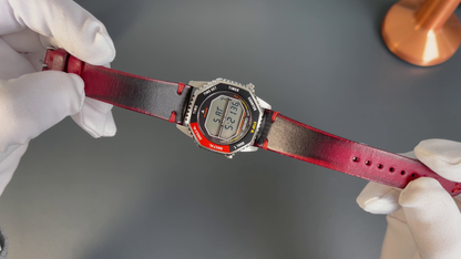 SEIKO SMGG19P1 Digital Chronograph - EINZELSTÜCK Set inkl. Lederarmband