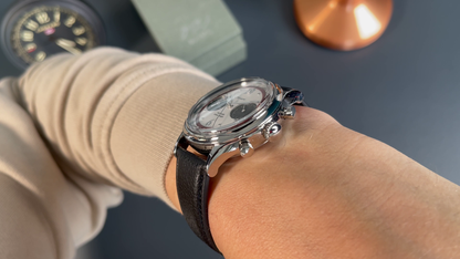Kurono Tokyo Chronograph P1- Shanghai Special Edition - 38mm - Gebraucht, Top Zustand