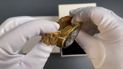 Seiko Prospex Samurai SRPB51K1 in Gold – Custom-Goldbeschichtung, Unikat mit Fullset (2017)