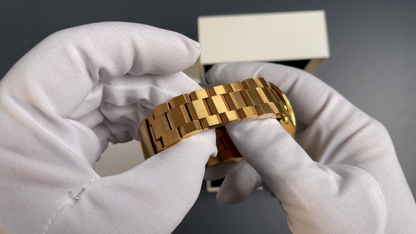 Seiko Prospex Samurai SRPB51K1 in Gold – Custom-Goldbeschichtung, Unikat mit Fullset (2017)