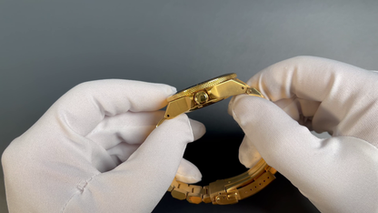 Seiko Prospex Samurai SRPB51K1 in Gold – Custom-Goldbeschichtung, Unikat mit Fullset (2017)