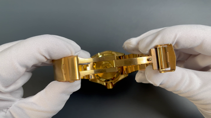 Seiko Prospex Samurai SRPB51K1 in Gold – Custom-Goldbeschichtung, Unikat mit Fullset (2017)
