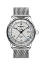 Zeppelin Herrenuhr Automatik 42 mm GMT am Metallarmband - 8666M1